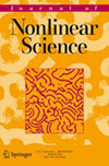 JOURNAL OF NONLINEAR SCIENCE封面